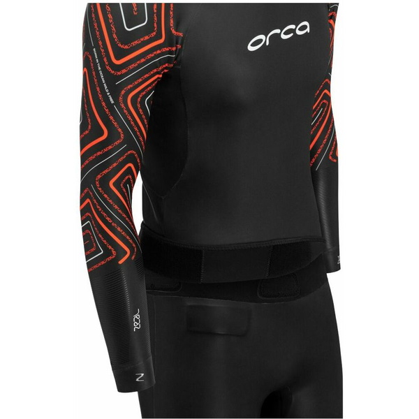 2025 Orca Mens Zeal  Swim Wetsuit Top NN22 - Black